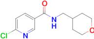 6-Chloro-N-((tetrahydro-2H-pyran-4-yl)methyl)nicotinamide