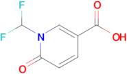 1-(Difluoromethyl)-6-oxo-1,6-dihydropyridine-3-carboxylic acid