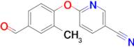 6-(4-Formyl-2-methylphenoxy)nicotinonitrile