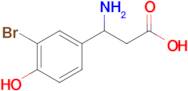 3-Amino-3-(3-bromo-4-hydroxyphenyl)propanoic acid