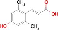 (E)-3-(4-hydroxy-2,6-dimethylphenyl)acrylic acid