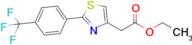 Ethyl 2-(2-(4-(trifluoromethyl)phenyl)thiazol-4-yl)acetate