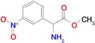 Methyl 2-amino-2-(3-nitrophenyl)acetate