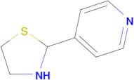 2-(Pyridin-4-yl)thiazolidine