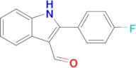 2-(4-Fluorophenyl)-1H-indole-3-carbaldehyde