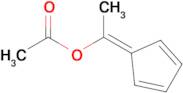1-(Cyclopenta-2,4-dien-1-ylidene)ethyl acetate
