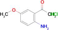 1-(2-Amino-5-methoxyphenyl)ethan-1-one hydrochloride