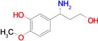 (R)-5-(1-amino-3-hydroxypropyl)-2-methoxyphenol