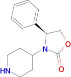 (S)-4-phenyl-3-(piperidin-4-yl)oxazolidin-2-one