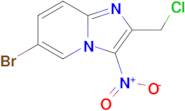 6-Bromo-2-(chloromethyl)-3-nitroimidazo[1,2-a]pyridine