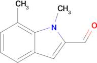 1,7-Dimethyl-1H-indole-2-carbaldehyde