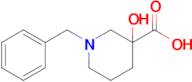 1-Benzyl-3-hydroxypiperidine-3-carboxylic acid