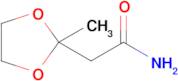 2-(2-Methyl-1,3-dioxolan-2-yl)acetamide