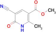 methyl 5-cyano-2-methyl-6-oxo-1,6-dihydropyridine-3-carboxylate