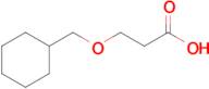 3-(Cyclohexylmethoxy)propanoic acid