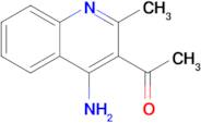 1-(4-amino-2-methylquinolin-3-yl)ethan-1-one