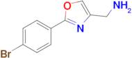 (2-(4-Bromophenyl)oxazol-4-yl)methanamine