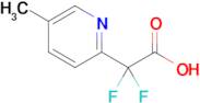 2,2-Difluoro-2-(5-methylpyridin-2-yl)acetic acid