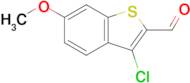 3-Chloro-6-methoxybenzo[b]thiophene-2-carbaldehyde