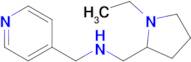 1-(1-Ethylpyrrolidin-2-yl)-N-(pyridin-4-ylmethyl)methanamine