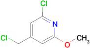 2-Chloro-4-(chloromethyl)-6-methoxypyridine