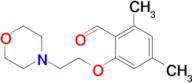 2,4-Dimethyl-6-(2-morpholinoethoxy)benzaldehyde