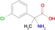 2-Amino-2-(3-chlorophenyl)propanoic acid