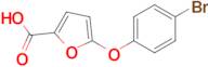 5-(4-Bromophenoxy)furan-2-carboxylic acid