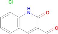 8-chloro-2-oxo-1,2-dihydroquinoline-3-carbaldehyde