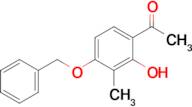 1-(4-(Benzyloxy)-2-hydroxy-3-methylphenyl)ethan-1-one