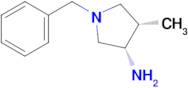 (3S,4S)-1-benzyl-4-methylpyrrolidin-3-amine