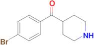 (4-Bromophenyl)(piperidin-4-yl)methanone