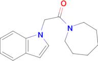 1-(Azepan-1-yl)-2-(1H-indol-1-yl)ethan-1-one