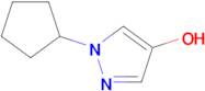 1-Cyclopentyl-1H-pyrazol-4-ol