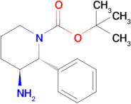 Tert-butyl (2R,3S)-3-amino-2-phenylpiperidine-1-carboxylate