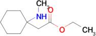 Ethyl 2-(1-(methylamino)cyclohexyl)acetate