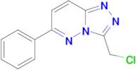 3-(Chloromethyl)-6-phenyl-[1,2,4]triazolo[4,3-b]pyridazine