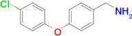 (4-(4-Chlorophenoxy)phenyl)methanamine