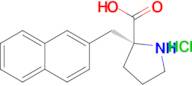 (R)-2-(naphthalen-2-ylmethyl)pyrrolidine-2-carboxylic acid hydrochloride