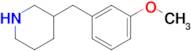 3-(3-Methoxybenzyl)piperidine