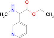 Ethyl 2-(methylamino)-2-(pyridin-3-yl)acetate