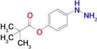 4-Hydrazinylphenyl pivalate