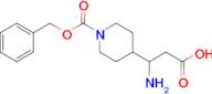 3-Amino-3-(1-((benzyloxy)carbonyl)piperidin-4-yl)propanoic acid