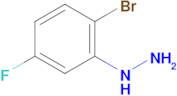 (2-Bromo-5-fluorophenyl)hydrazine