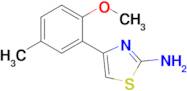 4-(2-methoxy-5-methylphenyl)thiazol-2-amine