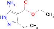 ethyl 5-amino-3-ethyl-1H-pyrazole-4-carboxylate