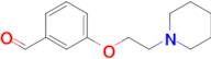 3-(2-(Piperidin-1-yl)ethoxy)benzaldehyde