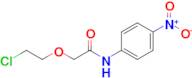 2-(2-Chloroethoxy)-N-(4-nitrophenyl)acetamide