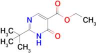 ethyl 2-tert-butyl-6-oxo-1,6-dihydropyrimidine-5-carboxylate