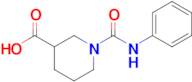 1-(Phenylcarbamoyl)piperidine-3-carboxylic acid